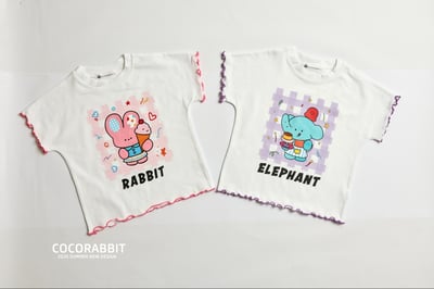 041340兔子大象上衣(兩色)1