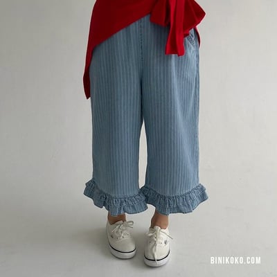 042665親子花邊牛仔褲(兩色)14