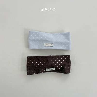 041542幼童點點髮帶(兩色)2