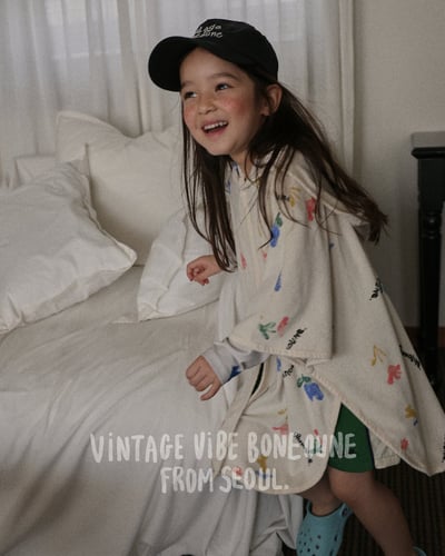 041759花連帽浴袍(兩色)10