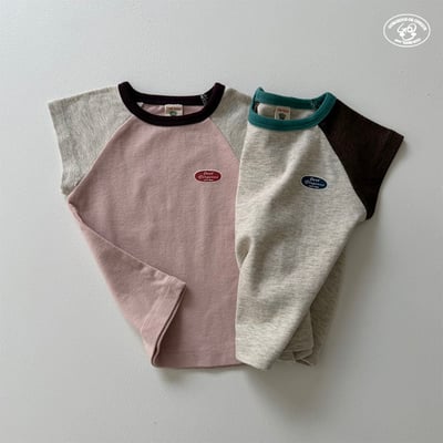 041638拚色上衣(兩色)1