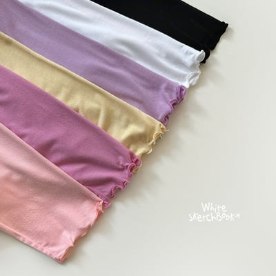 030924素面捲邊五分內搭褲(六色)4