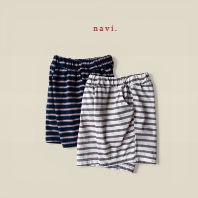 041503條紋短褲(兩色)1