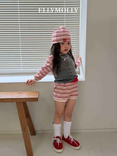 040764條紋短褲(兩色)9