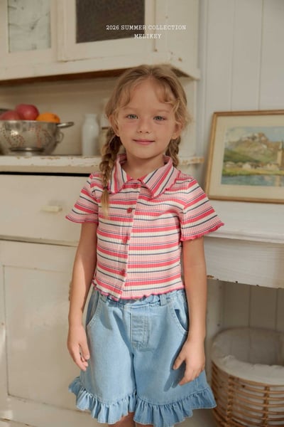 040104翻領條紋上衣(兩色)9