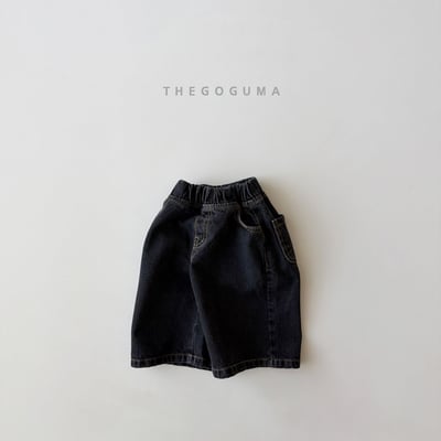 031931後面標籤牛仔短褲(兩色)3