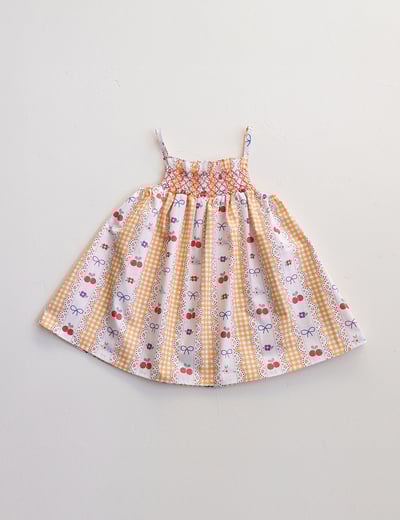 15528櫻桃格子背心裙(三色)3