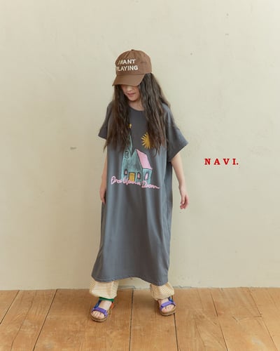 041521房子連身裙(兩色)6