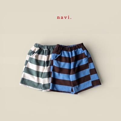 30013條紋短褲(兩色)1