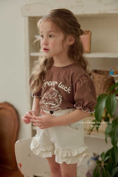 040132泡泡袖圖樣上衣(兩色)12