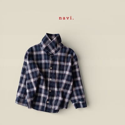 30027翻領格子上衣(兩色)12