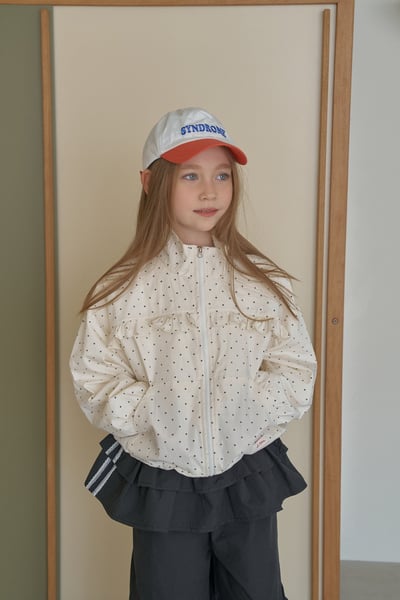 25401花邊點點外套5