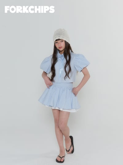 042008翻領泡泡袖上衣(兩色)17