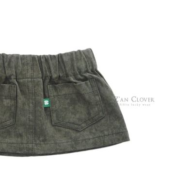 032502綠個性短裙6