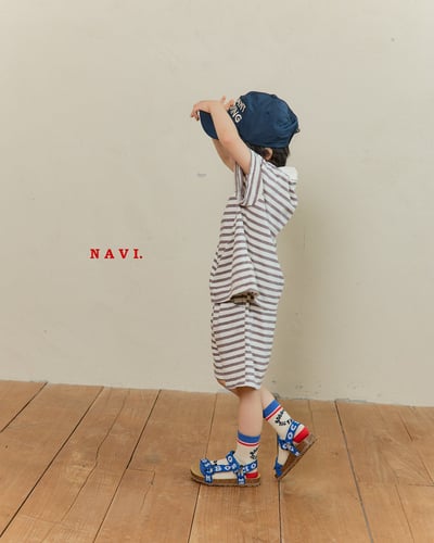 041503條紋短褲(兩色)7