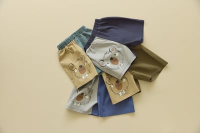 042345小熊短褲(三色)3