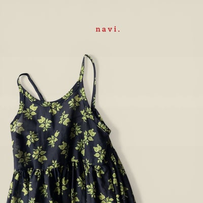 041524細肩花連身裙(兩色)3