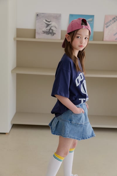 041013牛仔褲裙(兩色)8