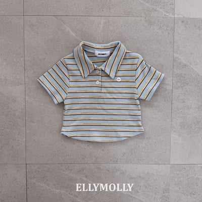 040730翻領條紋上衣(兩色)3
