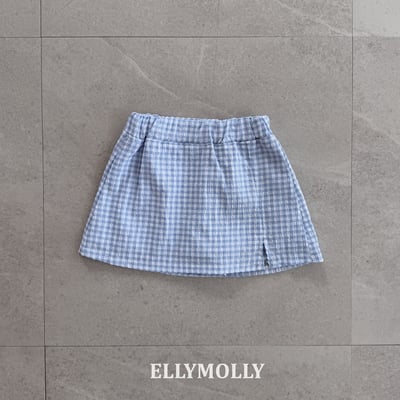 040729格子褲裙(兩色)4