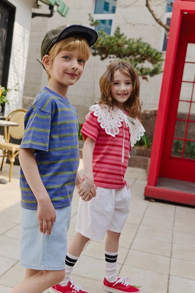 041124條紋上衣(兩色)5