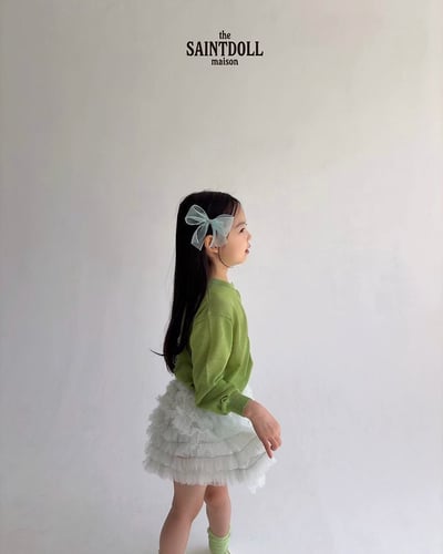 042657薄荷花邊裙5