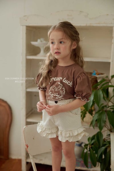 040132泡泡袖圖樣上衣(兩色)14