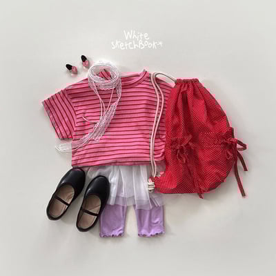 030924素面捲邊五分內搭褲(六色)9