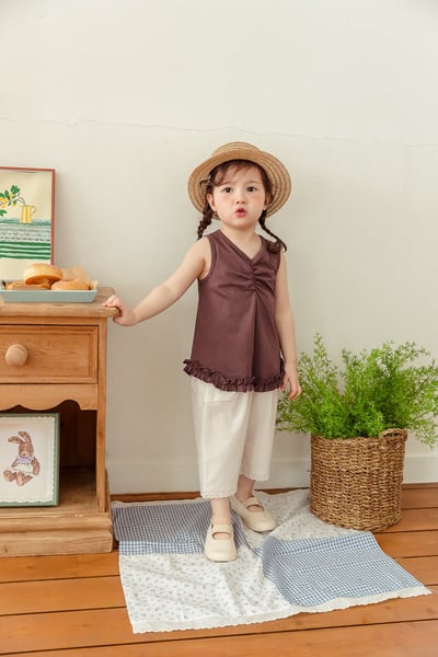 040922下擺花邊褲(兩色)11