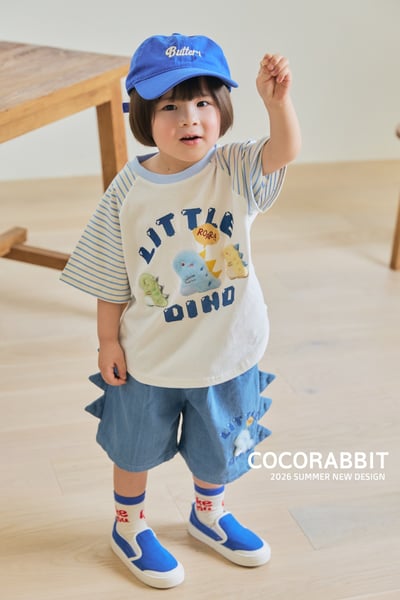 041367恐龍牛仔短褲(兩色)4