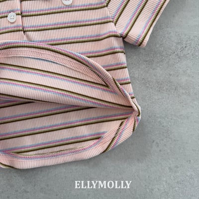 040730翻領條紋上衣(兩色)8