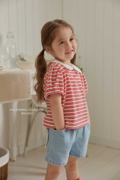 040119翻領條紋上衣(兩色)7