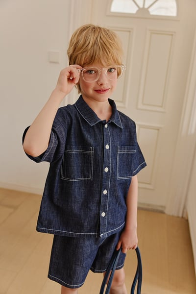 041103深藍牛仔短褲8