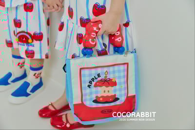 041312蘋果櫻桃手提包(兩色)5