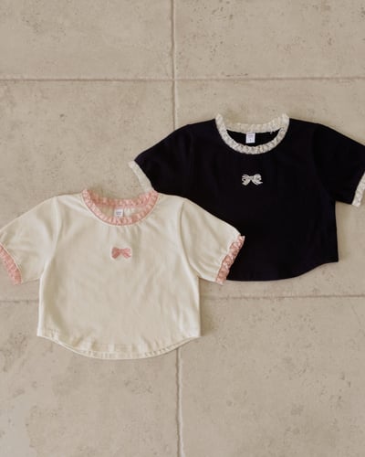 032705蝴蝶結上衣(兩色)1