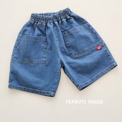 031809口袋牛仔短褲(兩色)3