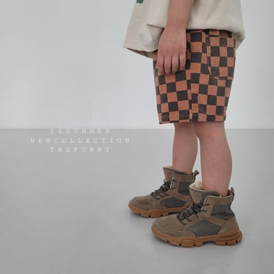 042424格子短褲(兩色)7