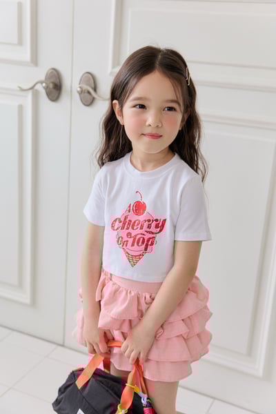 041022格子蛋糕褲裙(兩色)14