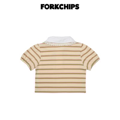 042041翻領條紋上衣(兩色)4