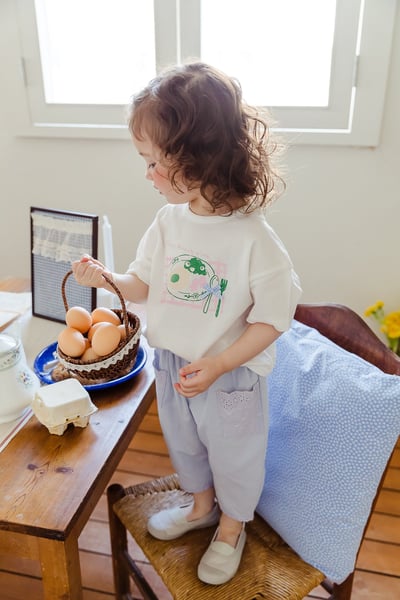 040922下擺花邊褲(兩色)6