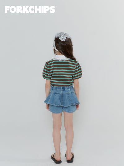 042041翻領條紋上衣(兩色)11