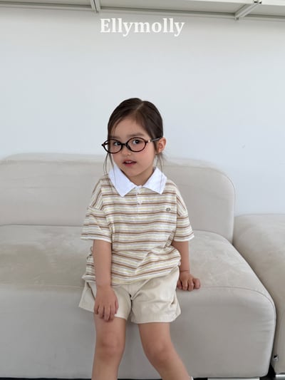 040705翻領條紋上衣(兩色)14