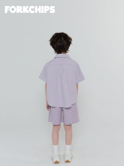 042033翻領刷色上衣(兩色)14