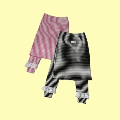 53006條紋裙(兩色)2