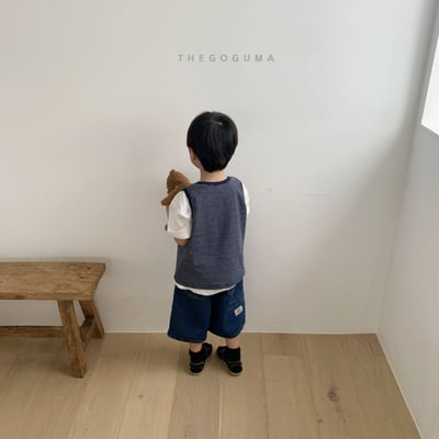 031931後面標籤牛仔短褲(兩色)6