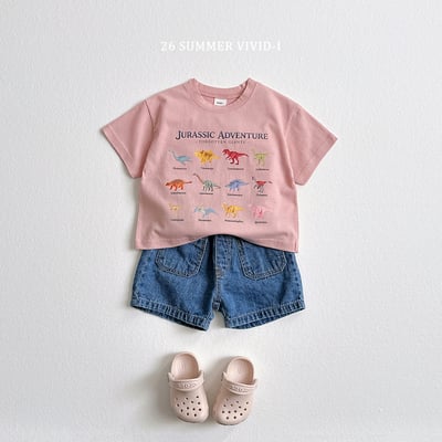 043062彩色恐龍上衣(三色)6