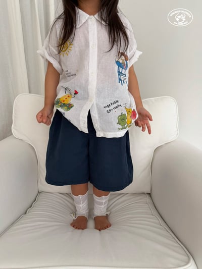 041651翻領塗鴉上衣7