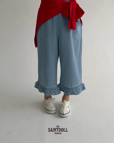 042665親子花邊牛仔褲(兩色)13