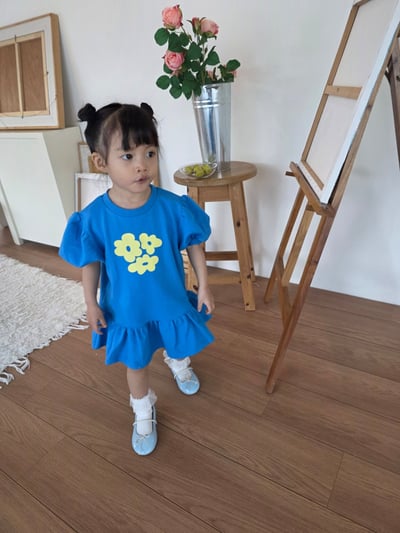 032617花連身裙(兩色)5