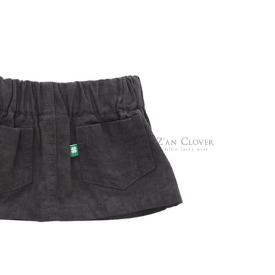 032503黑灰個性短裙7